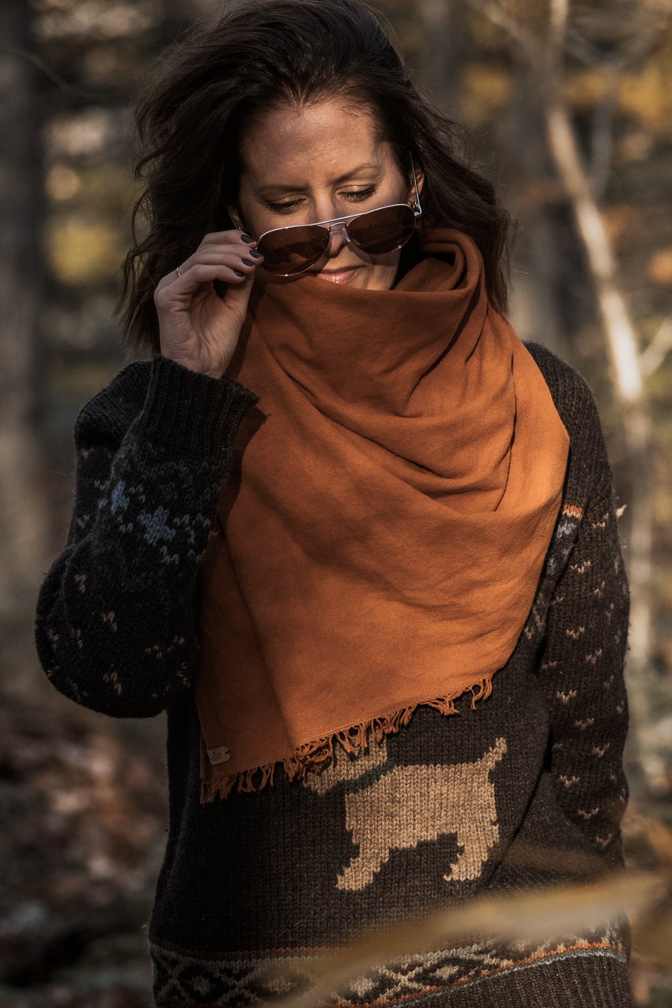 Foulard d'automne